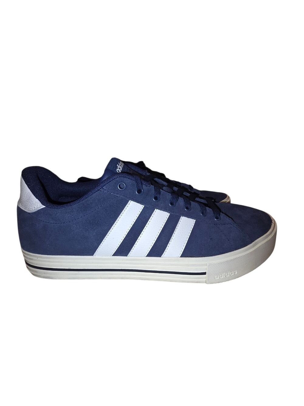 Adidas Low Top Sneakers Mens Size 11 Navy Blue Suede Casual Skate Shoes Comfort
